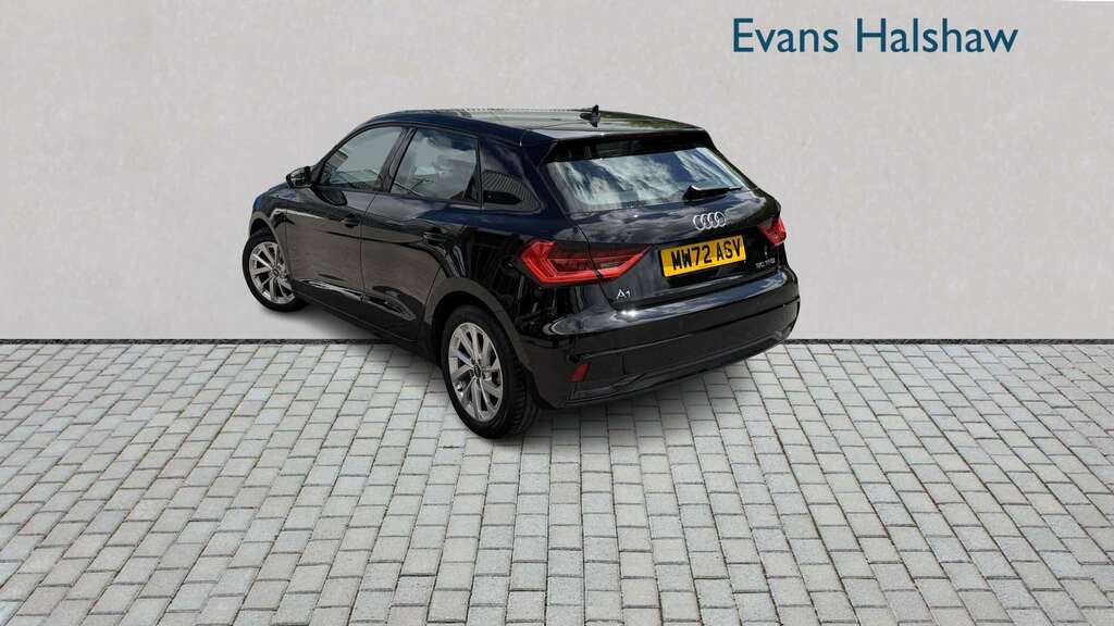 Audi A1 30 Tfsi 110 Sport 2022 MW72ASV Black #5