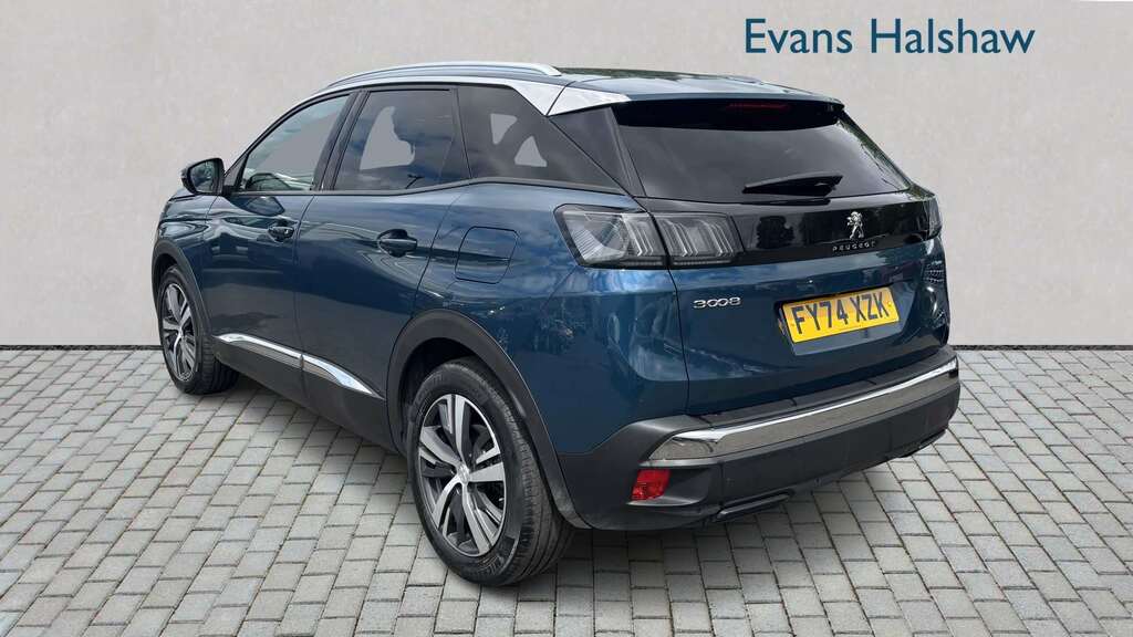 Peugeot 3008 1.6 Hybrid 180 Allure E-eat8 2024 FY74XZK Blue #2