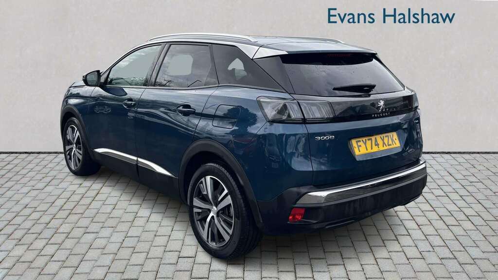 Peugeot 3008 1.6 Hybrid 180 Allure E-eat8 2024 FY74XZK Blue #2