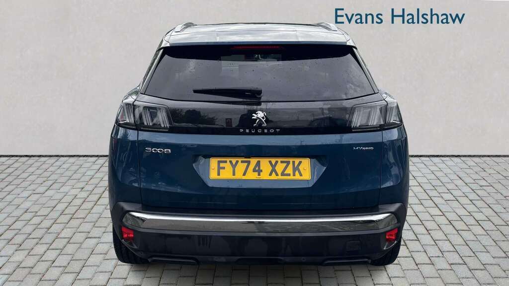 Peugeot 3008 1.6 Hybrid 180 Allure E-eat8 2024 FY74XZK Blue #5