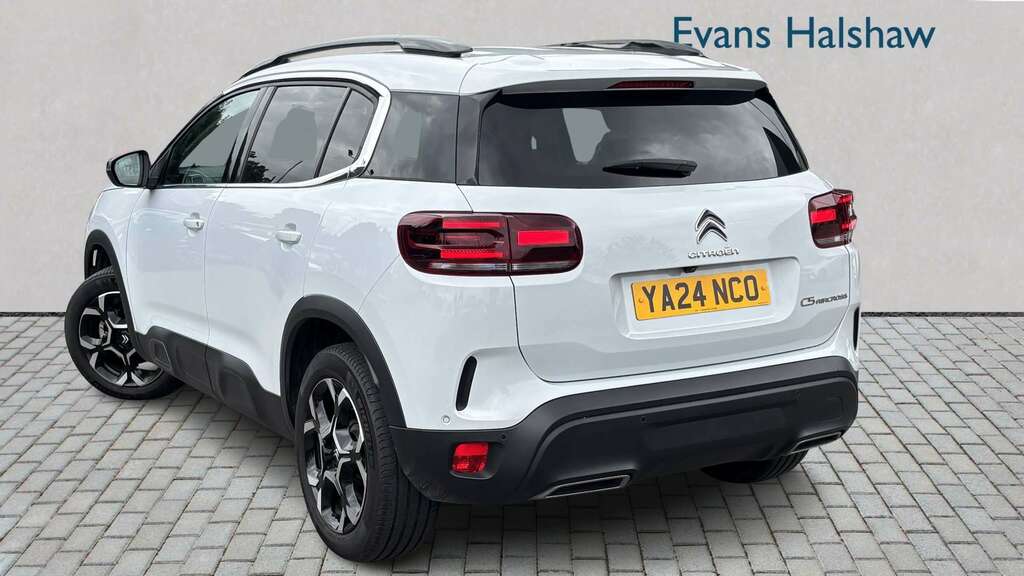 Citroen C5 Aircross 1.5 Bluehdi Max Eat8 2024 YA24NCO White #2