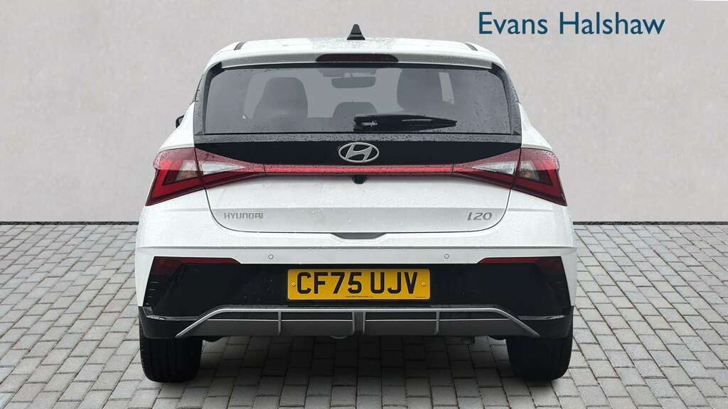 Hyundai I20 1.0T Gdi 90 Black Line 2026 CF75UJV White #5