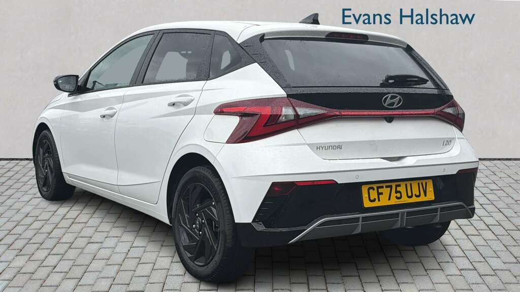 Hyundai I20 1.0T Gdi 90 Black Line 2026 CF75UJV White #2