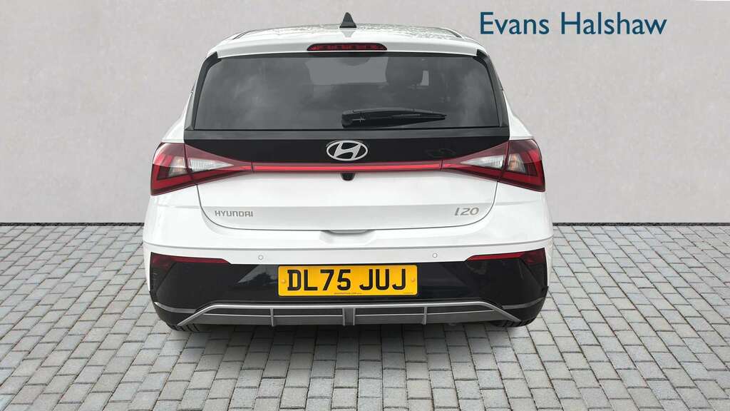 Hyundai I20 1.0T Gdi 90 Black Line 2026 DL75JUJ White #6