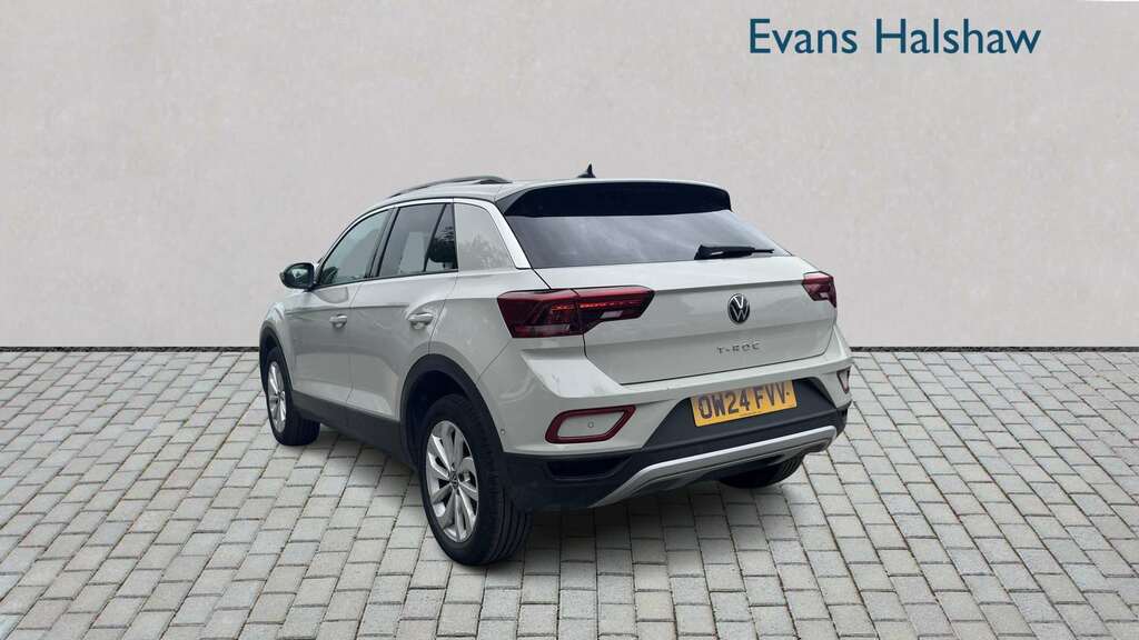 Volkswagen T-Roc 1.5 Tsi Match Dsg 2024 OW24FVV Grey #4