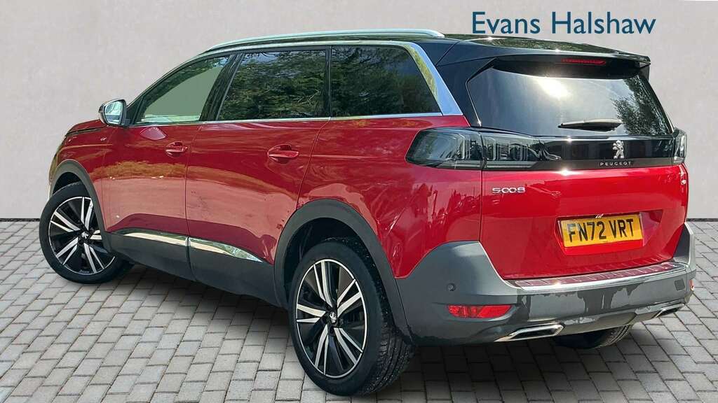 Peugeot 5008 1.2 Puretech Gt Premium Eat8 2022 FN72VRT Red #2