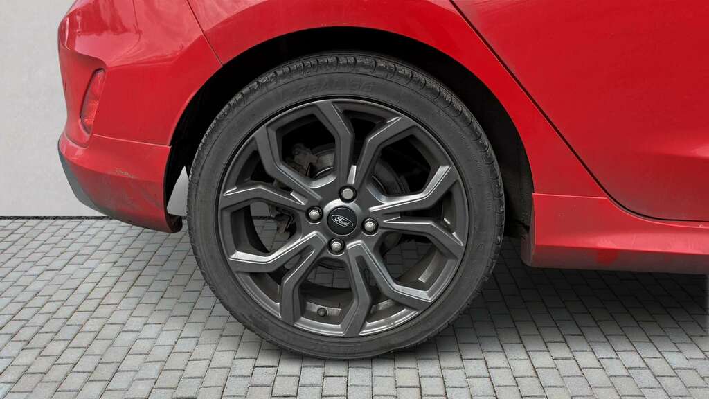 Ford Fiesta 1.0 Ecoboost 125 St-line 2019 HT68EJY Red #5