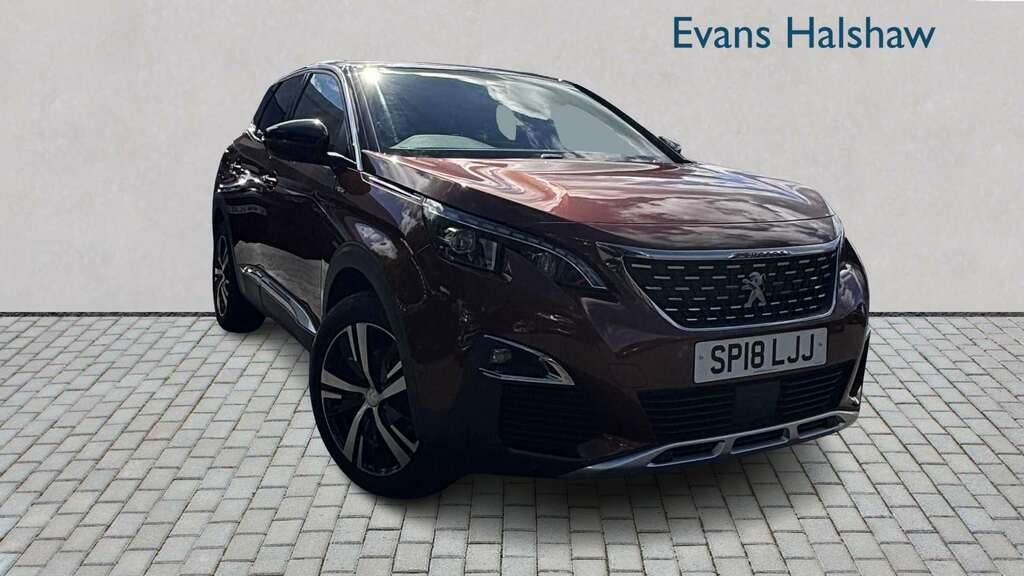 Peugeot 3008 1.6 Bluehdi 120 Gt Line 2018 Brown