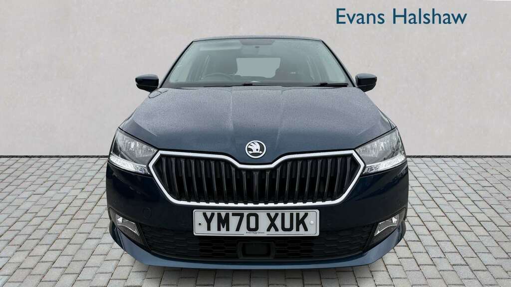 Skoda Fabia 1.0 Tsi Se Drive 2021 YM70XUK Blue #2