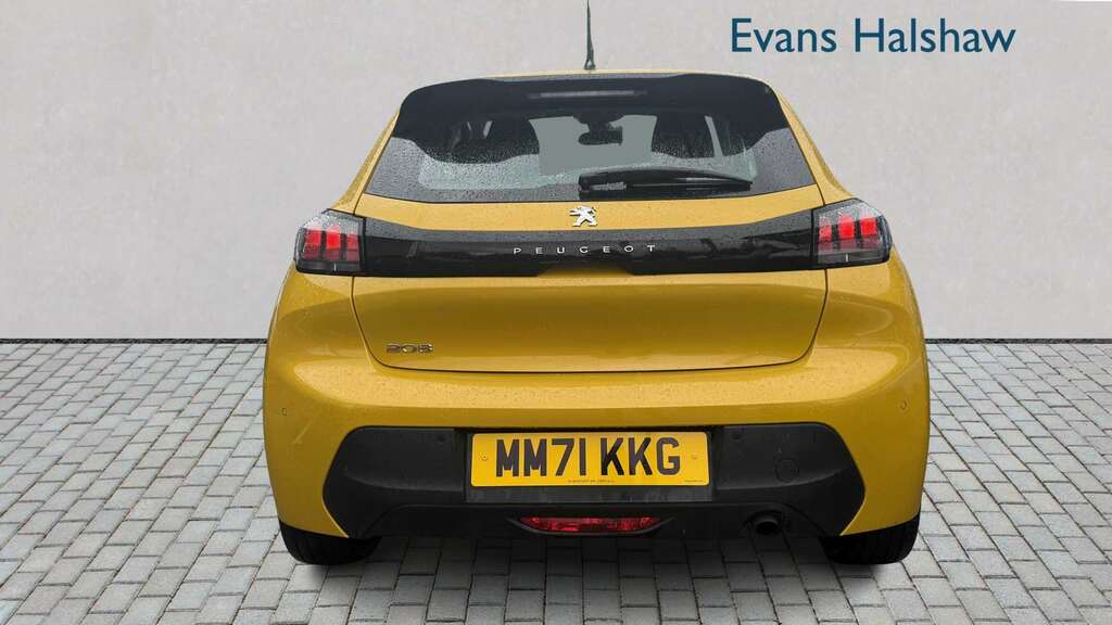 Peugeot 208 1.2 Puretech 100 Active Premium Eat8 2021 MM71KKG Yellow #4