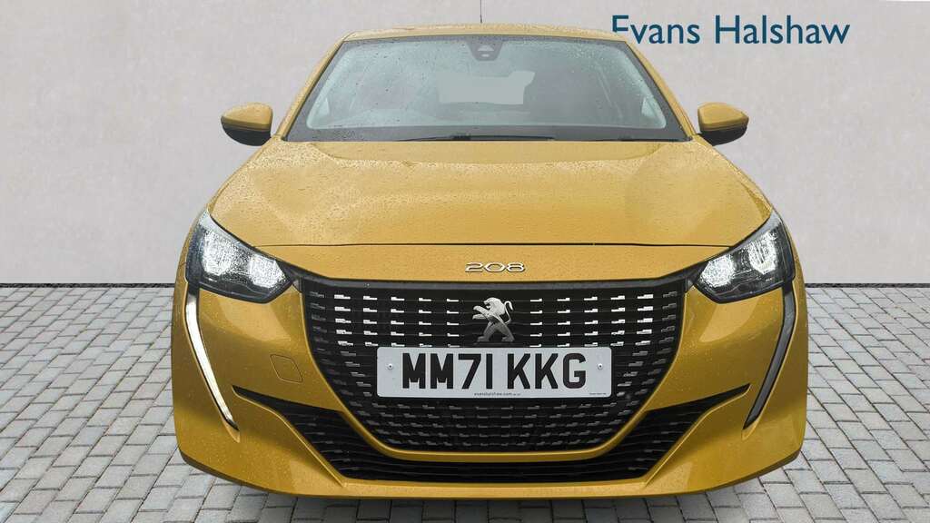 Peugeot 208 1.2 Puretech 100 Active Premium Eat8 2021 MM71KKG Yellow #3