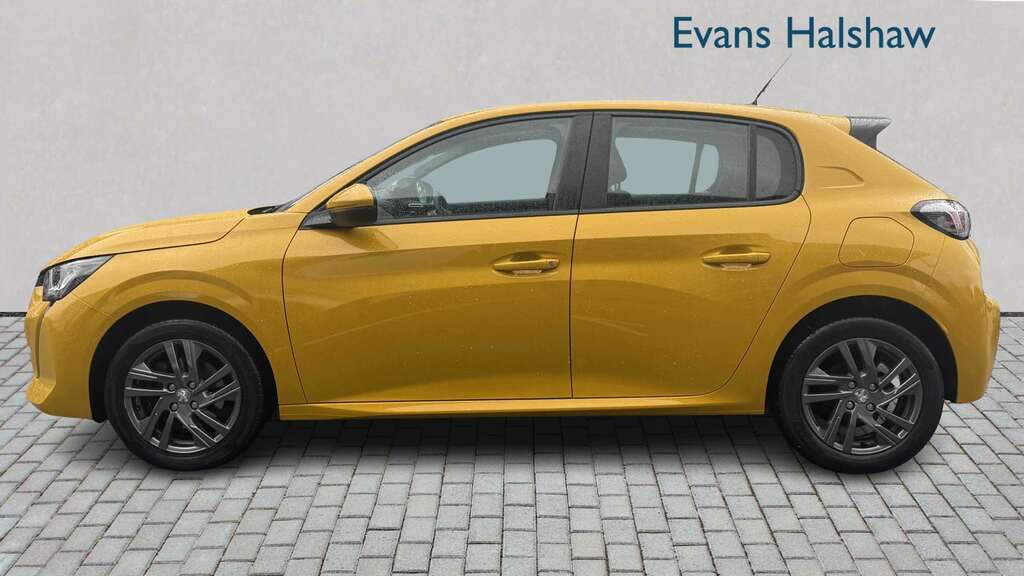 Peugeot 208 1.2 Puretech 100 Active Premium Eat8 2021 MM71KKG Yellow #2
