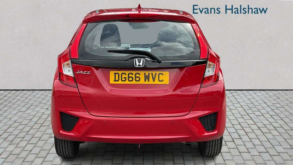 Honda Jazz 1.3 Ex Cvt 2016 DG66WVC Red #5