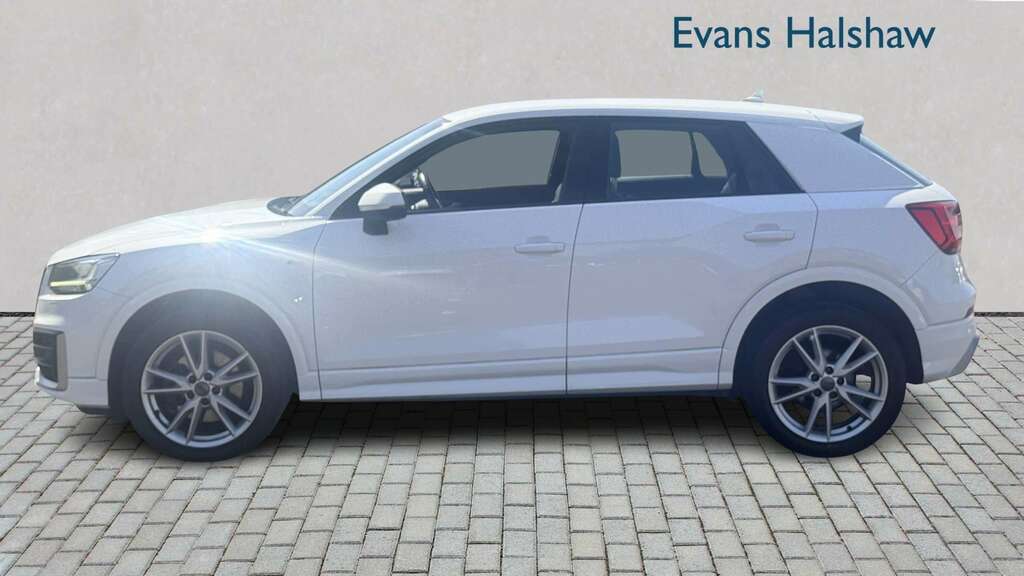 Audi Q2 1.0 Tfsi S Line 2018 DA18XXK White #5
