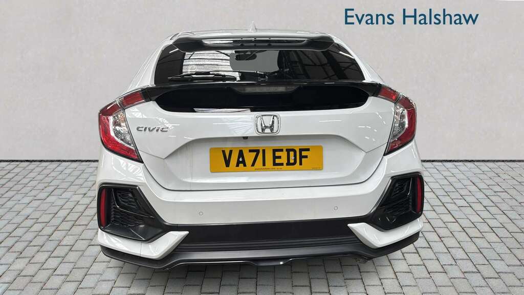 Honda Civic 1.0 Vtec Turbo 126 Sr 2022 White #4