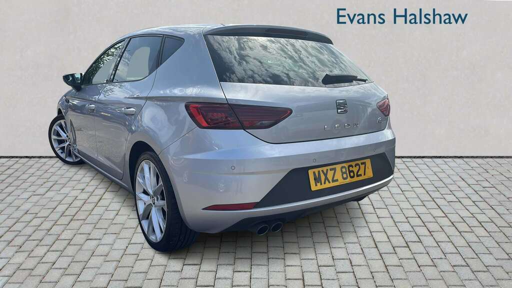 Seat Leon 2.0 Tsi 190 Fr Sport Ez Dsg 2019 MXZ8627 Silver #2