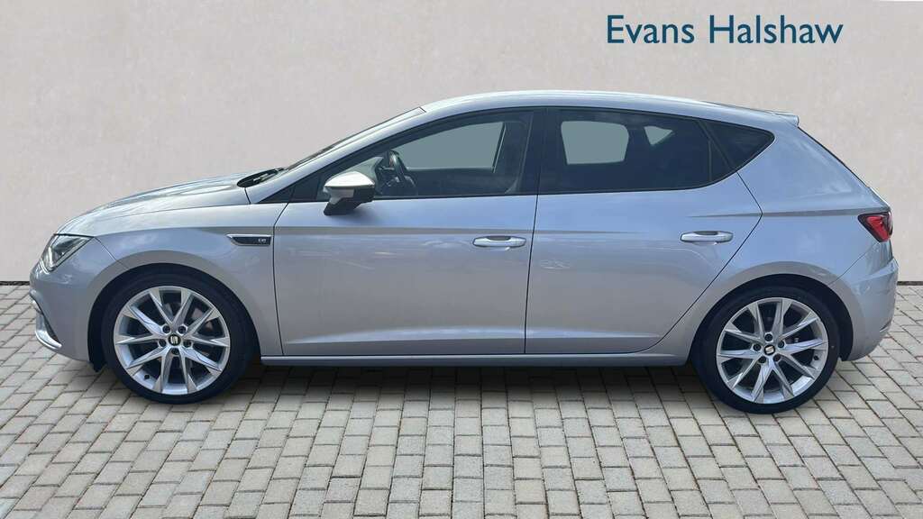 Seat Leon 2.0 Tsi 190 Fr Sport Ez Dsg 2019 MXZ8627 Silver #3