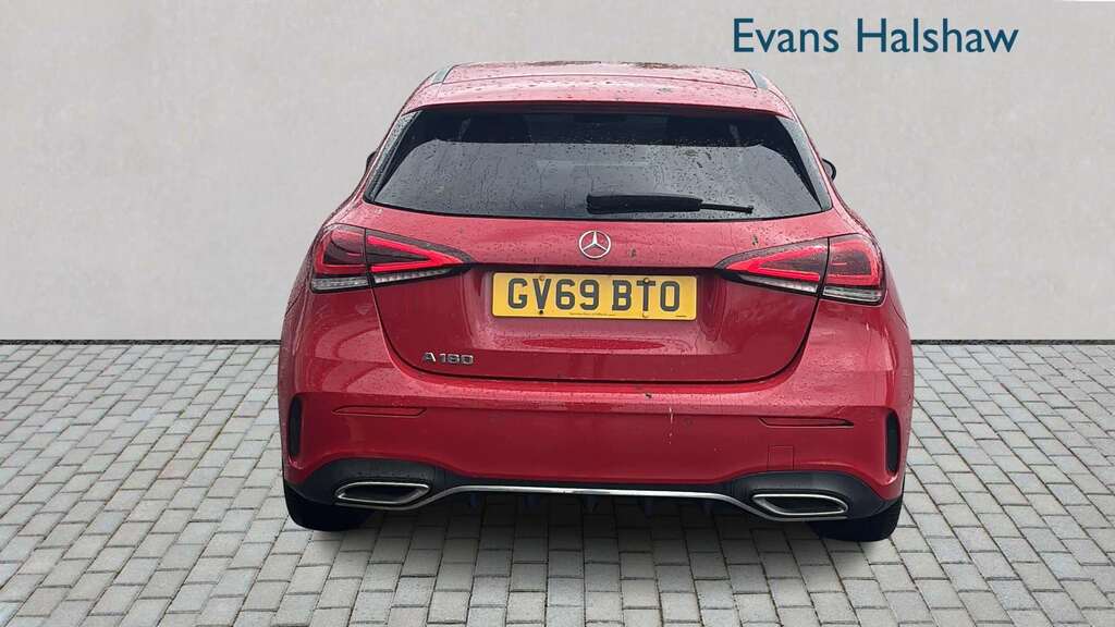 Mercedes-Benz A Class A180 Amg Line Executive 2019 GV69BTO Red #6