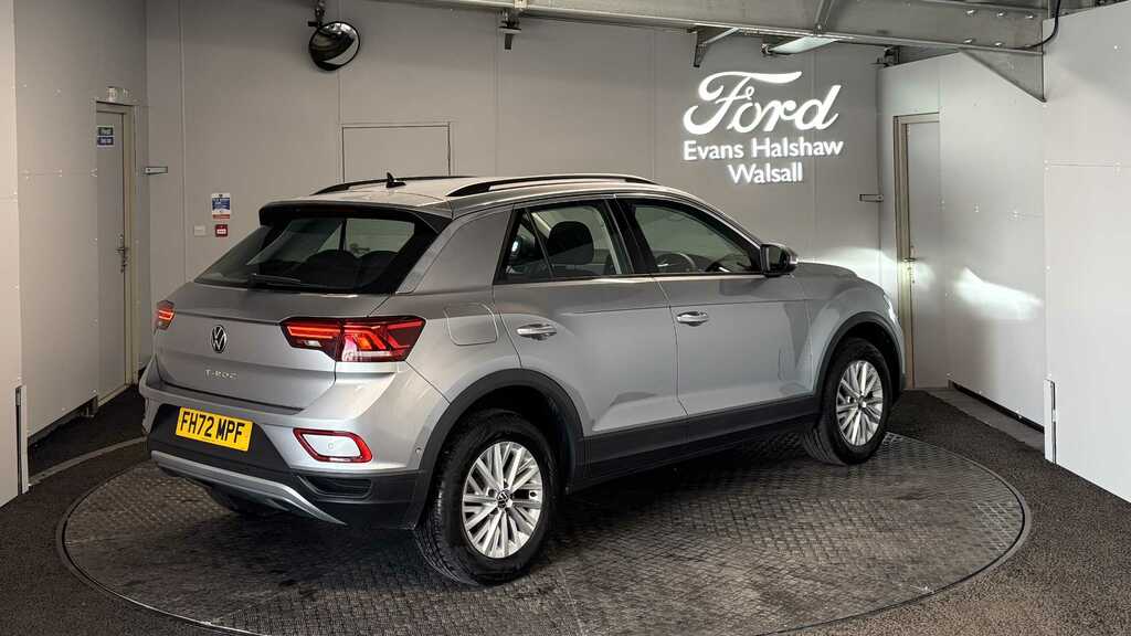 Volkswagen T-Roc 1.5 Tsi Life Dsg 2023 FH72MPF Silver #5