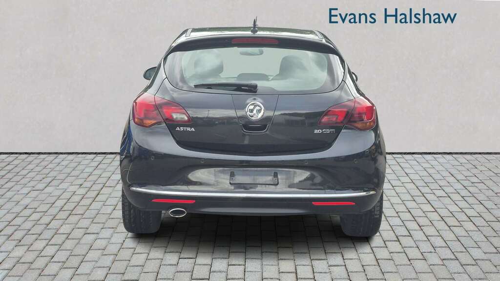 Vauxhall Astra 2.0 Cdti 16V Ecoflex Elite 2014 FL64GFV Black #4