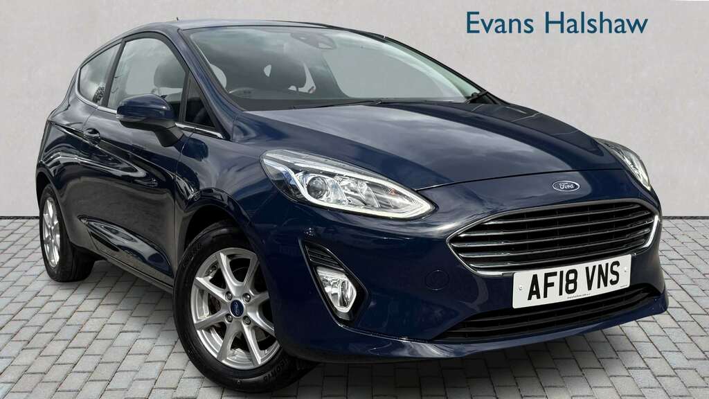 Ford Fiesta 1.0 Ecoboost Zetec 2018 Blue