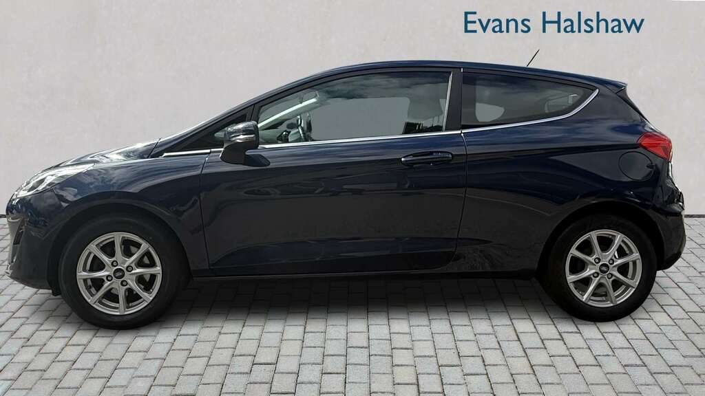 Ford Fiesta 1.0 Ecoboost Zetec 2018 AF18VNS Blue #3