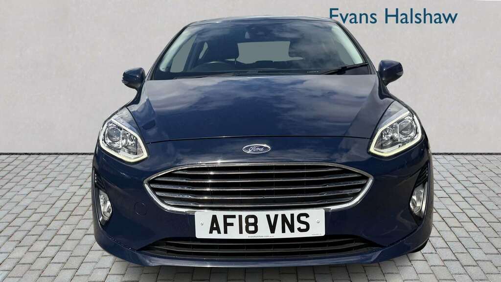 Ford Fiesta 1.0 Ecoboost Zetec 2018 AF18VNS Blue #4