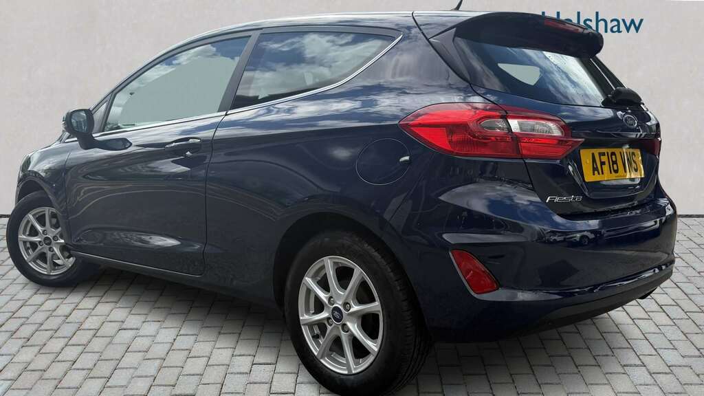 Ford Fiesta 1.0 Ecoboost Zetec 2018 AF18VNS Blue #2