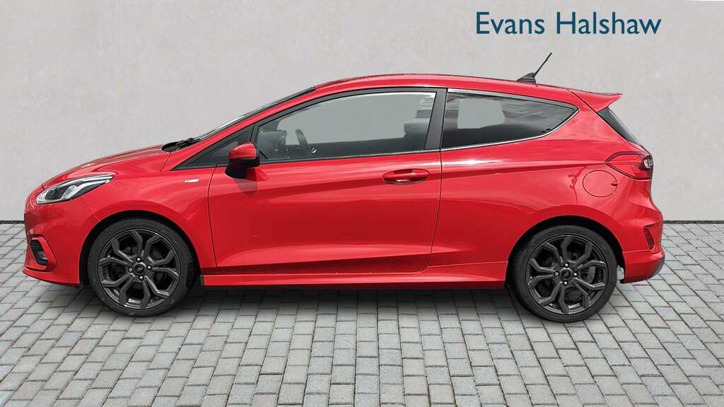 Ford Fiesta 1.0 Ecoboost 125 St-line 2019 SJ19DOO Red #2