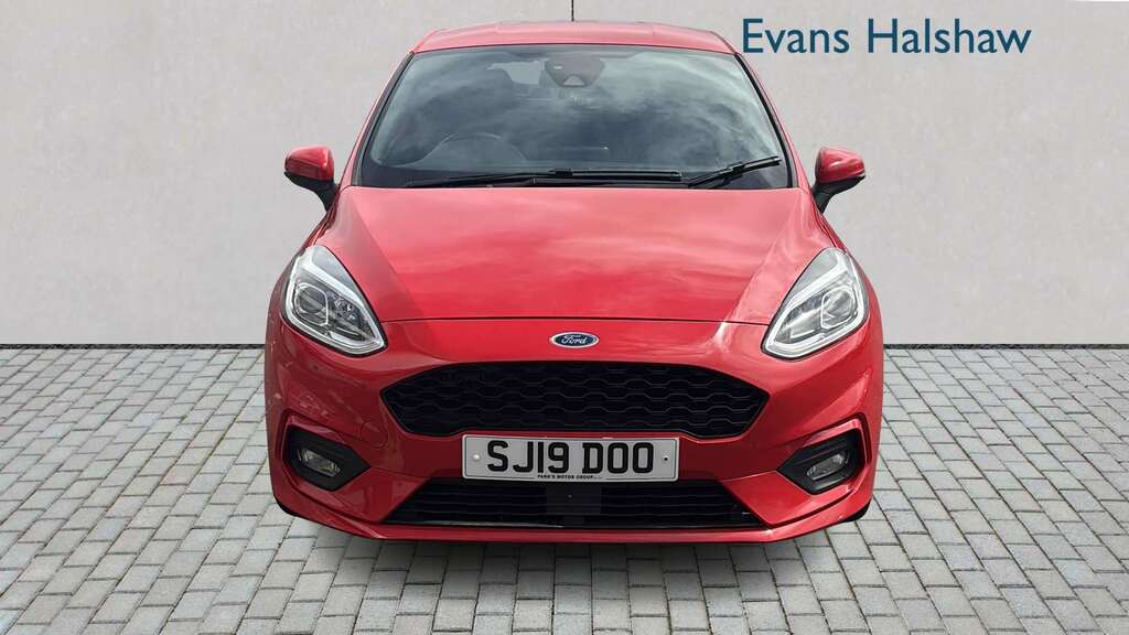 Ford Fiesta 1.0 Ecoboost 125 St-line 2019 SJ19DOO Red #3