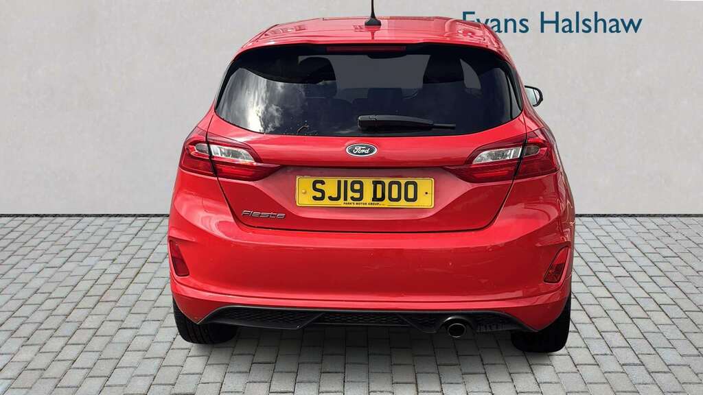 Ford Fiesta 1.0 Ecoboost 125 St-line 2019 SJ19DOO Red #4