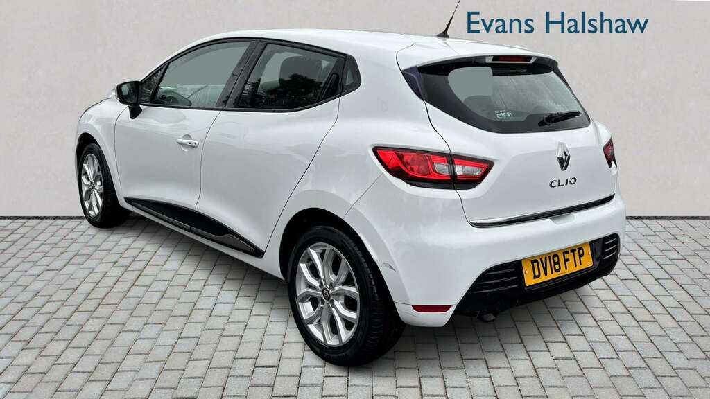 Renault Clio 1.2 16V Dynamique Nav 2018 DV18FTP White #2
