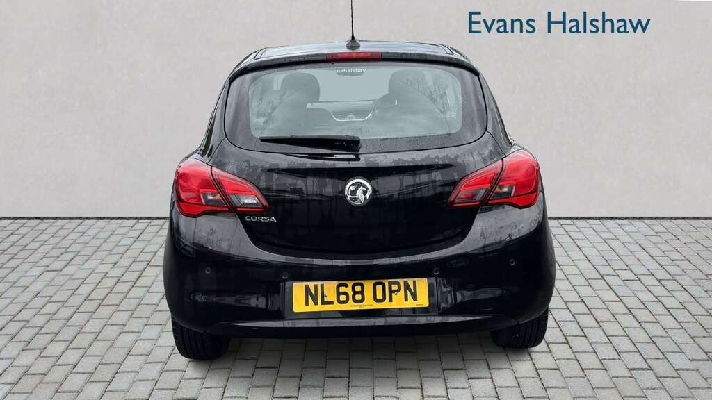 Vauxhall Corsa 1.4 Energy Ac 2018 NL68OPN Black #5