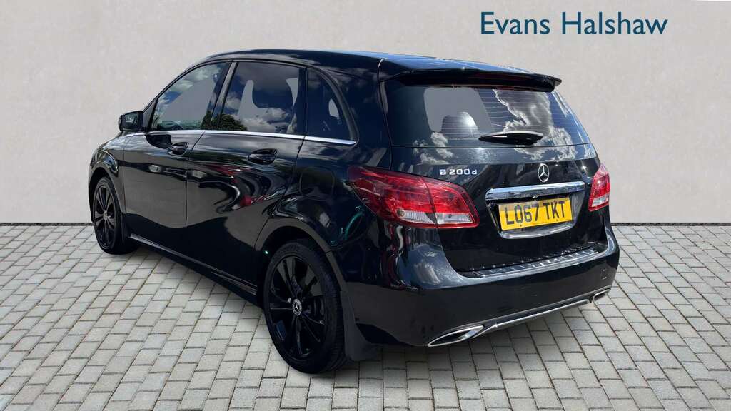 Mercedes-Benz B Class B200d Sport 2017 Black #2