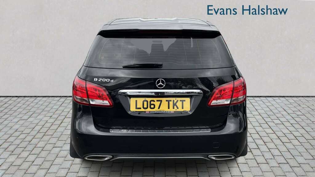 Mercedes-Benz B Class B200d Sport 2017 LO67TKT Black #5