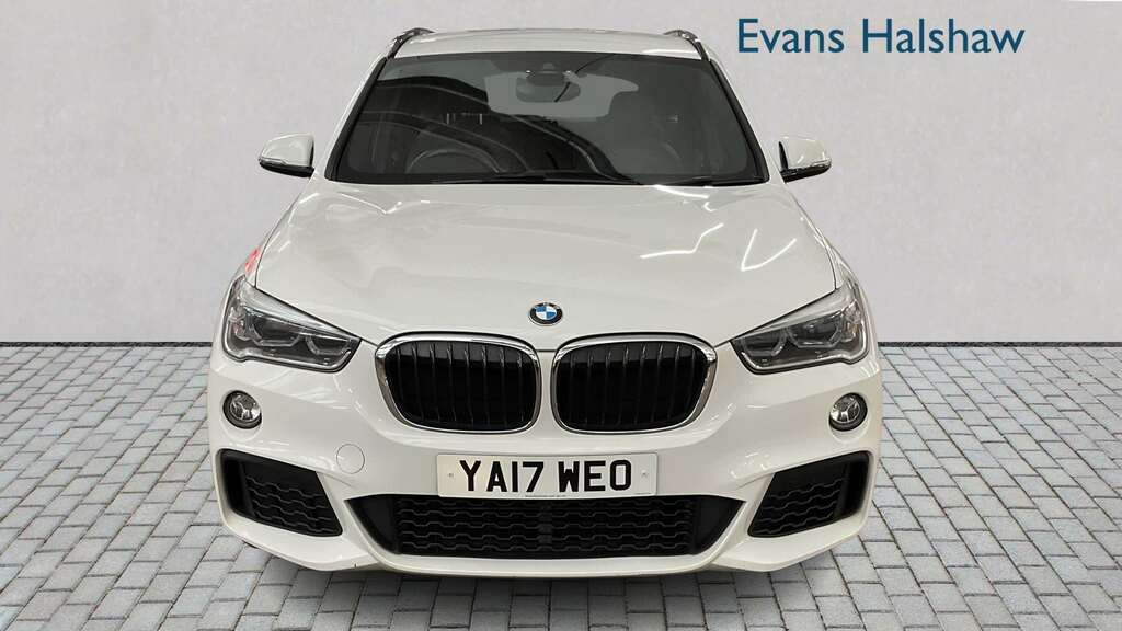 BMW X1 Xdrive 20D M Sport 2017 YA17WEO White #4