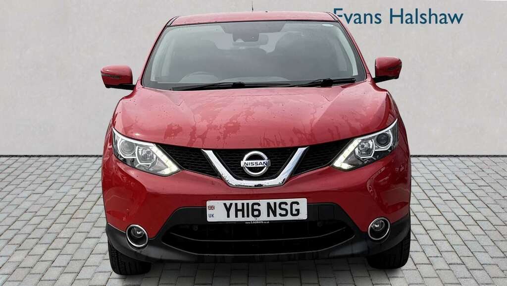 Nissan Qashqai 1.5 Dci N-connecta 2016 YH16NSG Red #3