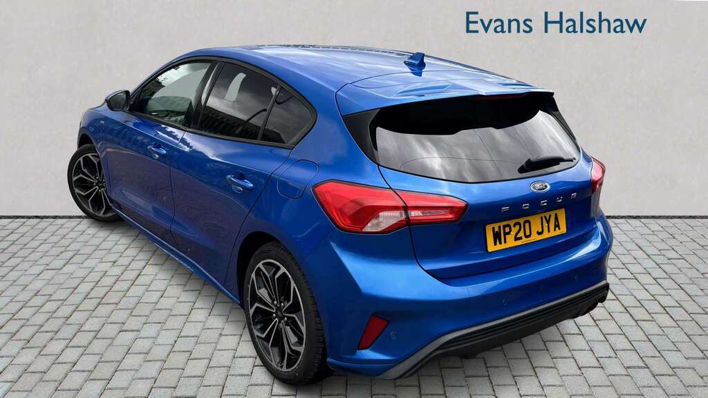 Ford Focus 1.0 Ecoboost 125 St-line X 2020 WP20JYA Blue #2