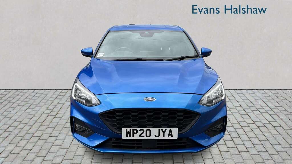 Ford Focus 1.0 Ecoboost 125 St-line X 2020 WP20JYA Blue #3
