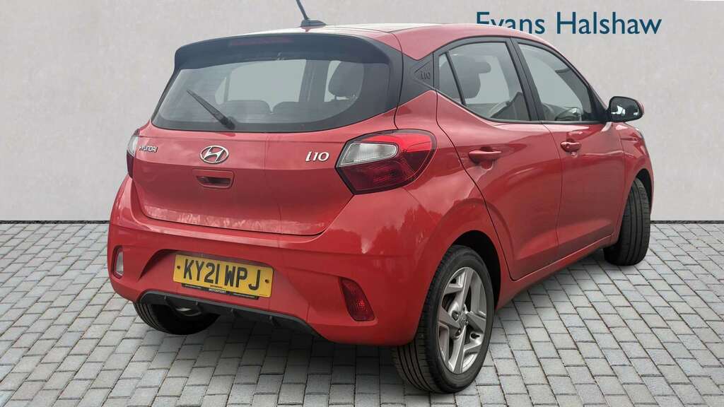 Hyundai I10 1.2 Mpi Se Connect 2021 KY21WPJ Red #4