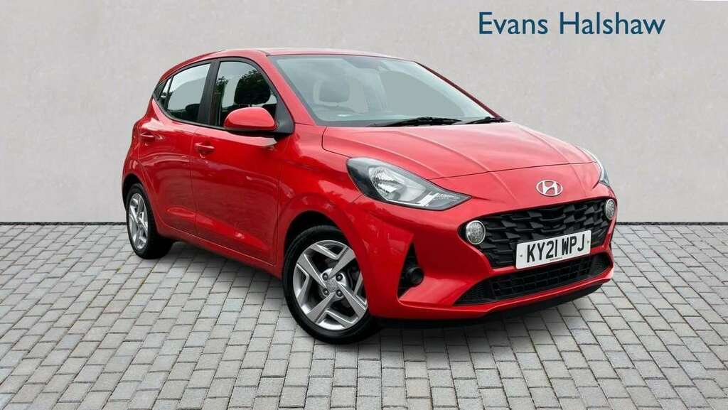 Hyundai I10 1.2 Mpi Se Connect 2021 Red