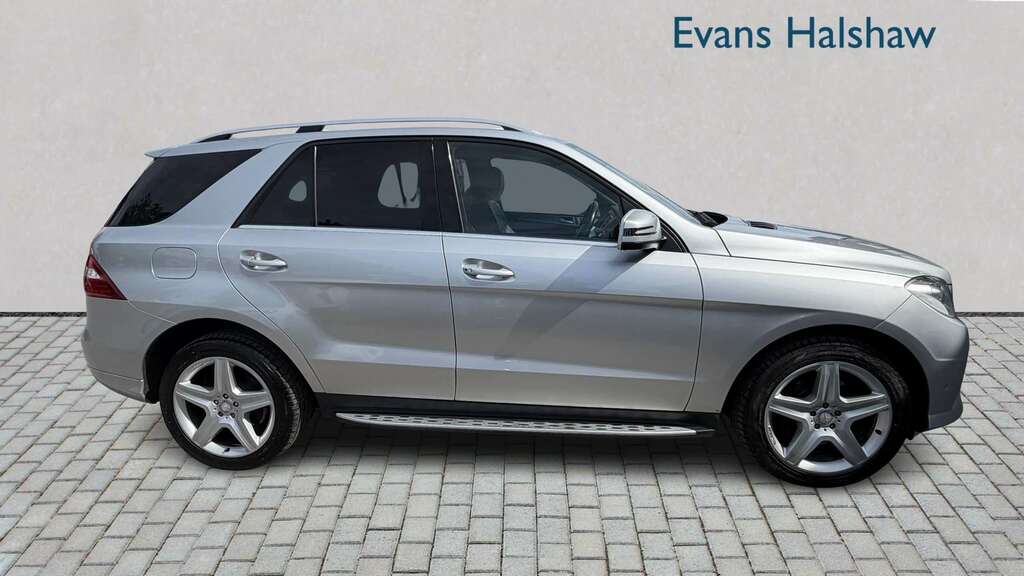 Mercedes-Benz M Class Ml350 Cdi Bluetec Amg Sport 2014 Silver #2