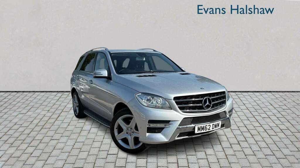Mercedes-Benz M Class Ml350 Cdi Bluetec Amg Sport 2014 RJ63SZN Silver #2