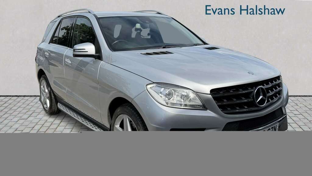 Mercedes-Benz M Class Ml350 Cdi Bluetec Amg Sport 2014 Silver