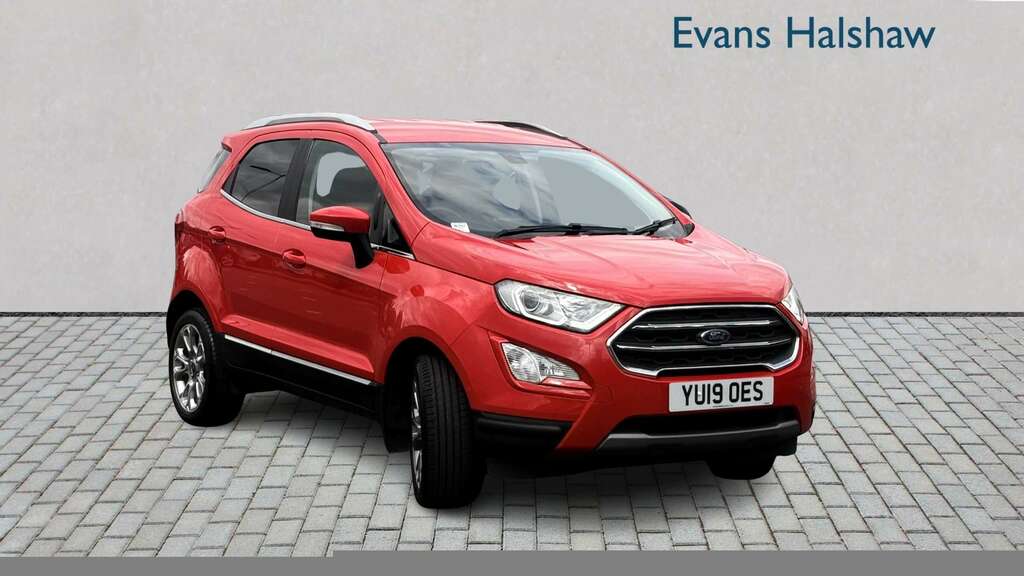 Ford Ecosport 1.0 Ecoboost 125 Titanium 2019 Red