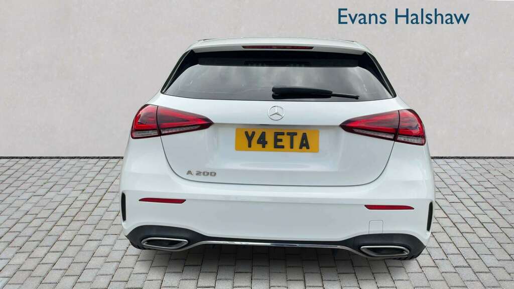Mercedes-Benz A Class A200 Amg Line 2019 KD19FMU White #5