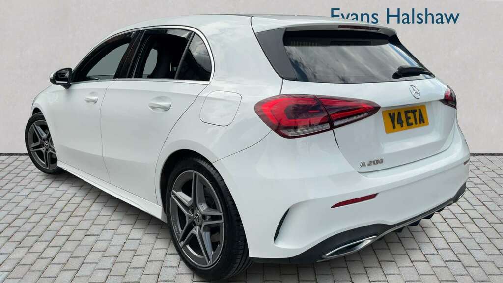 Mercedes-Benz A Class A200 Amg Line 2019 KD19FMU White #2