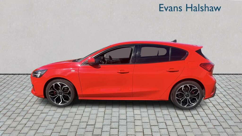 Ford Focus 1.0 Ecoboost Hybrid Mhev 155 St-line X Edition YY21PSU Red #6