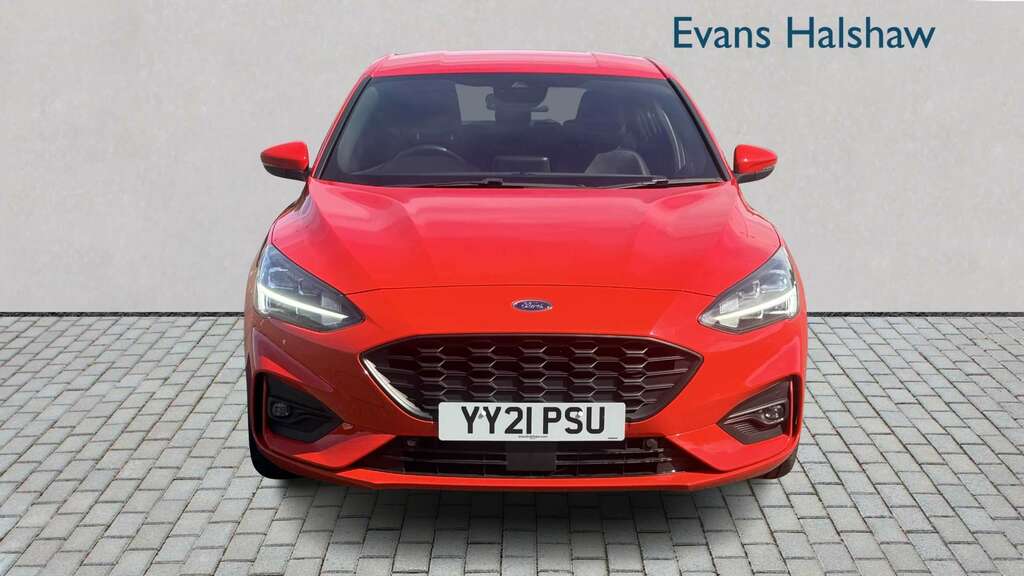 Ford Focus 1.0 Ecoboost Hybrid Mhev 155 St-line X Edition YY21PSU Red #3