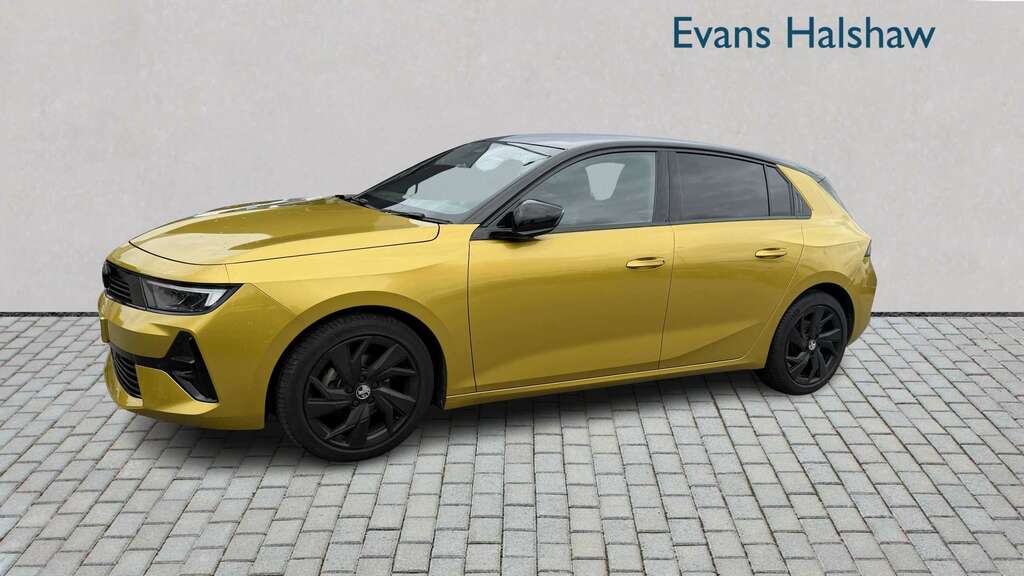 Vauxhall Astra 1.2 Turbo 130 Gs 2023 YH23FWL Yellow #3